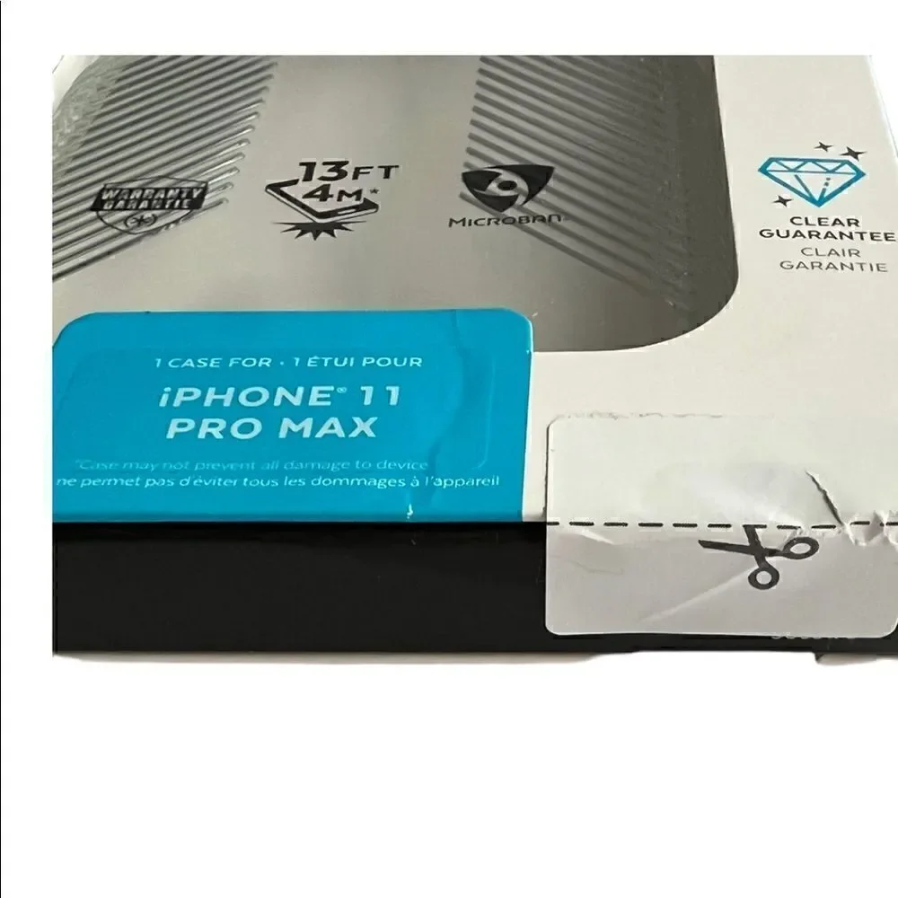 Speck Products Presidio Perfect-Clear with Grip iPhone 11 PRO Max Case